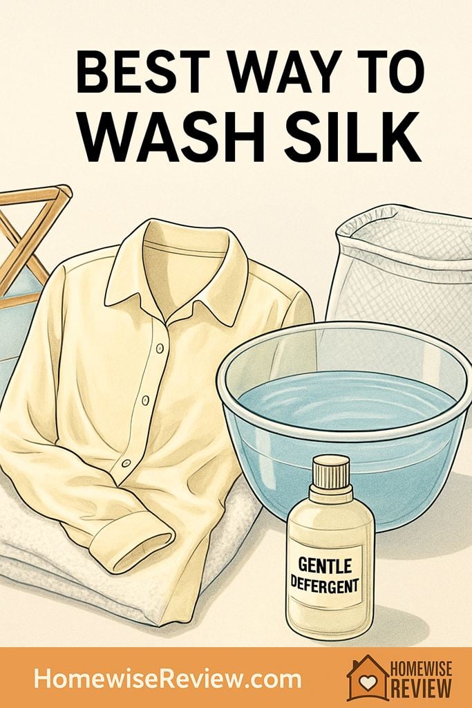 Best way to wash silk