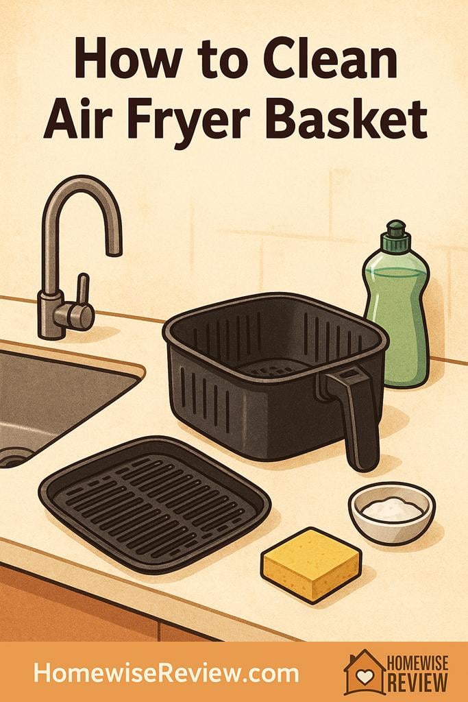 How to clean Air Fryer Basket