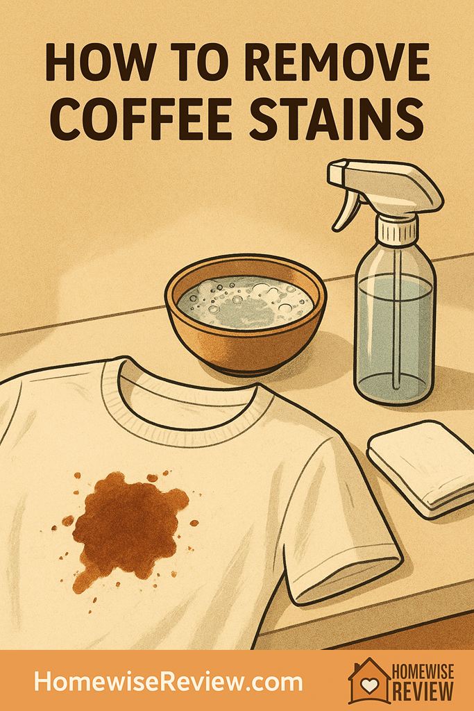 How to remove coffee