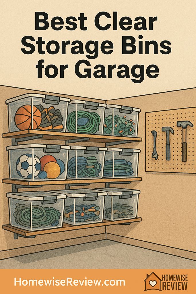 Best Clear Storage Bins for Garage