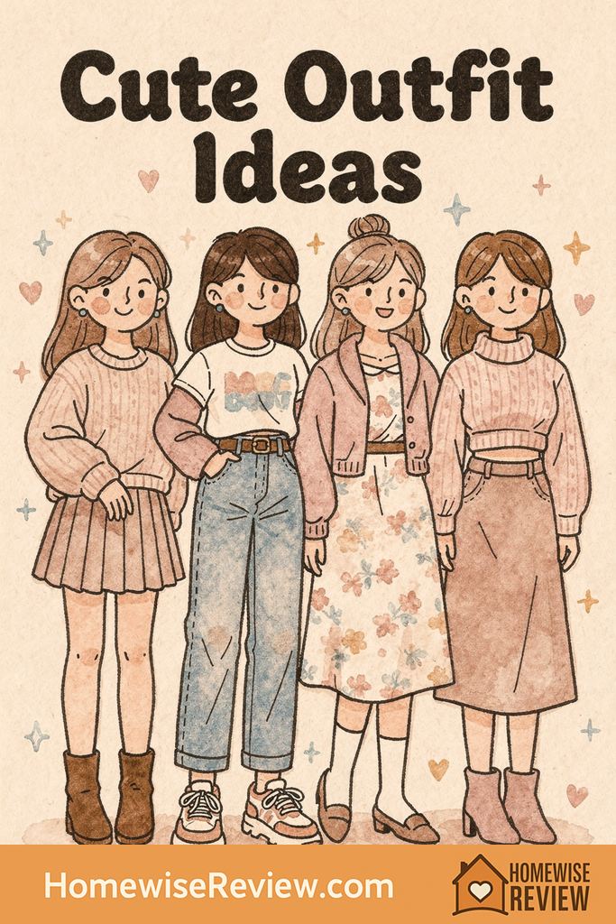 Cute Outfit Ideas: Easy Formulas for Everyday Style