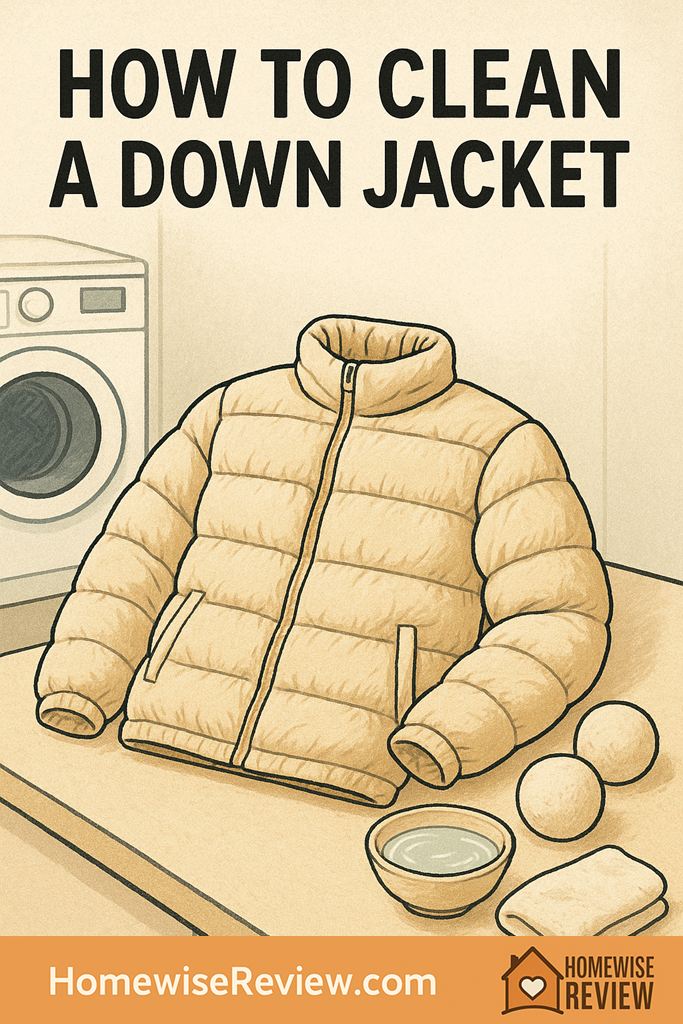 How to clean Down Jacket