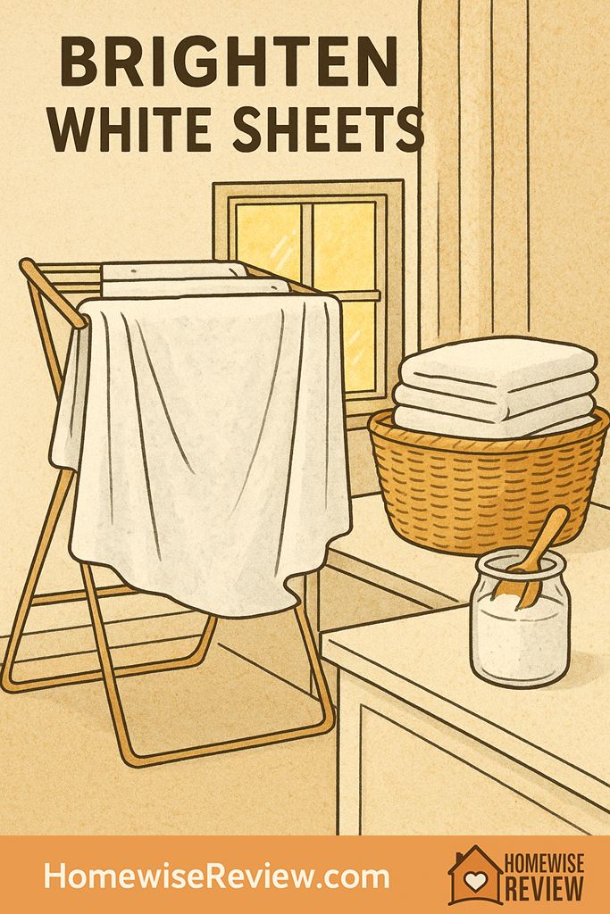 Best way to brighten white sheets