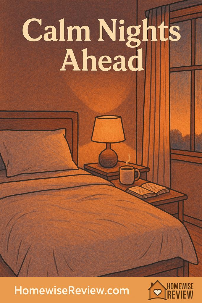 Evening routine for better sleep