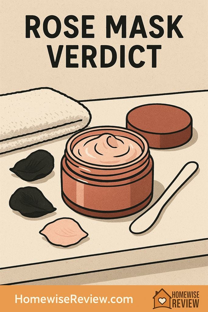 My Black Rose Cream Mask Review