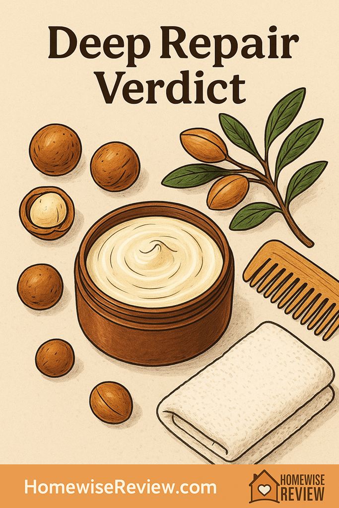 My Macadamia Natural Oil Deep Repair Masque Review