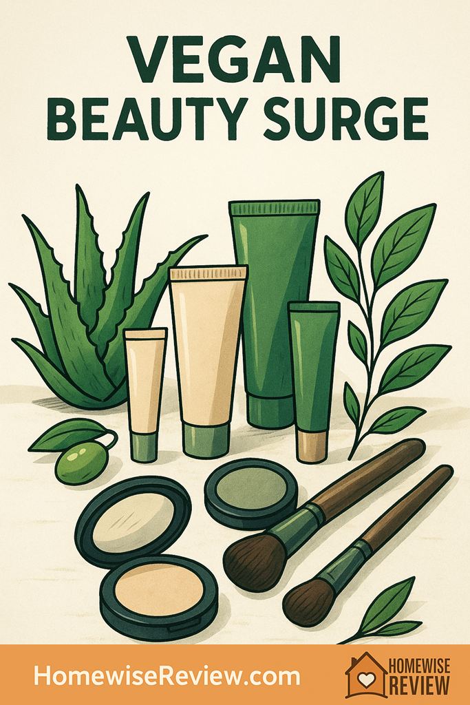 The Rise of Vegan Makeup: Stats Show a 50% Increase in Interest This Year