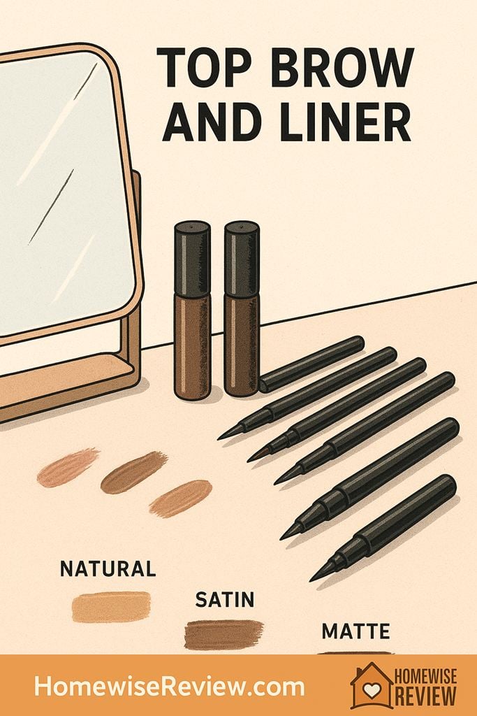 Best Eyeliner and Brow Products by Finish, Hold, and Budget