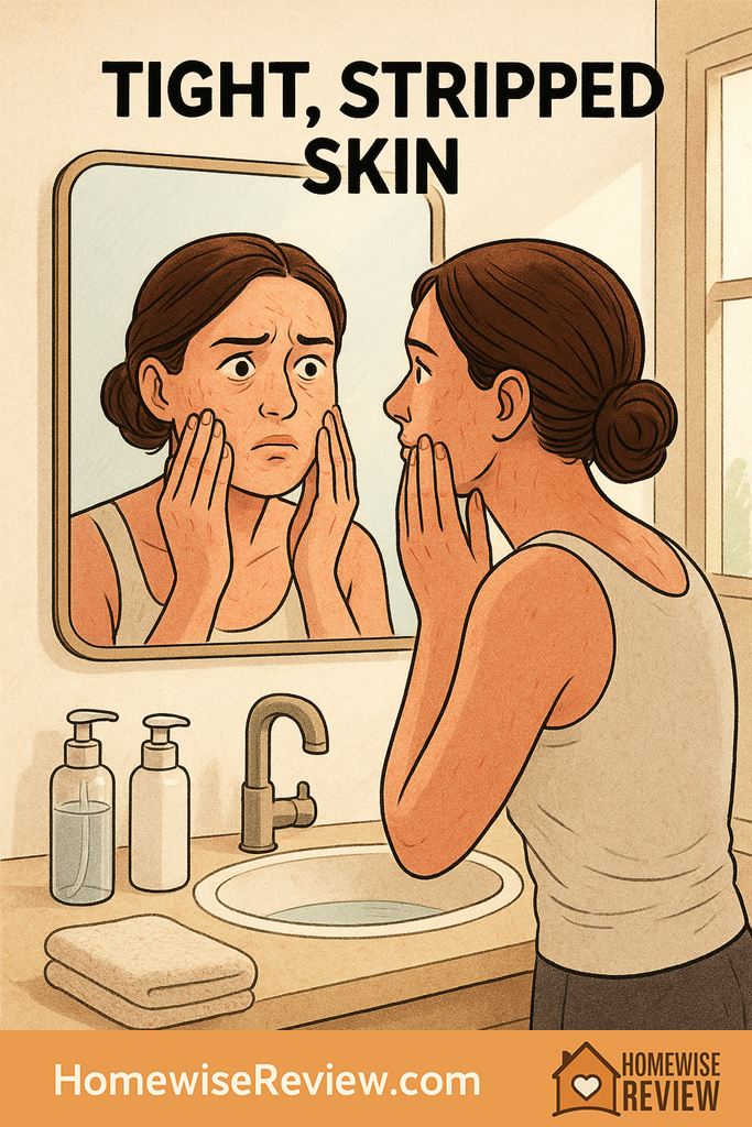 cleanser tight skin