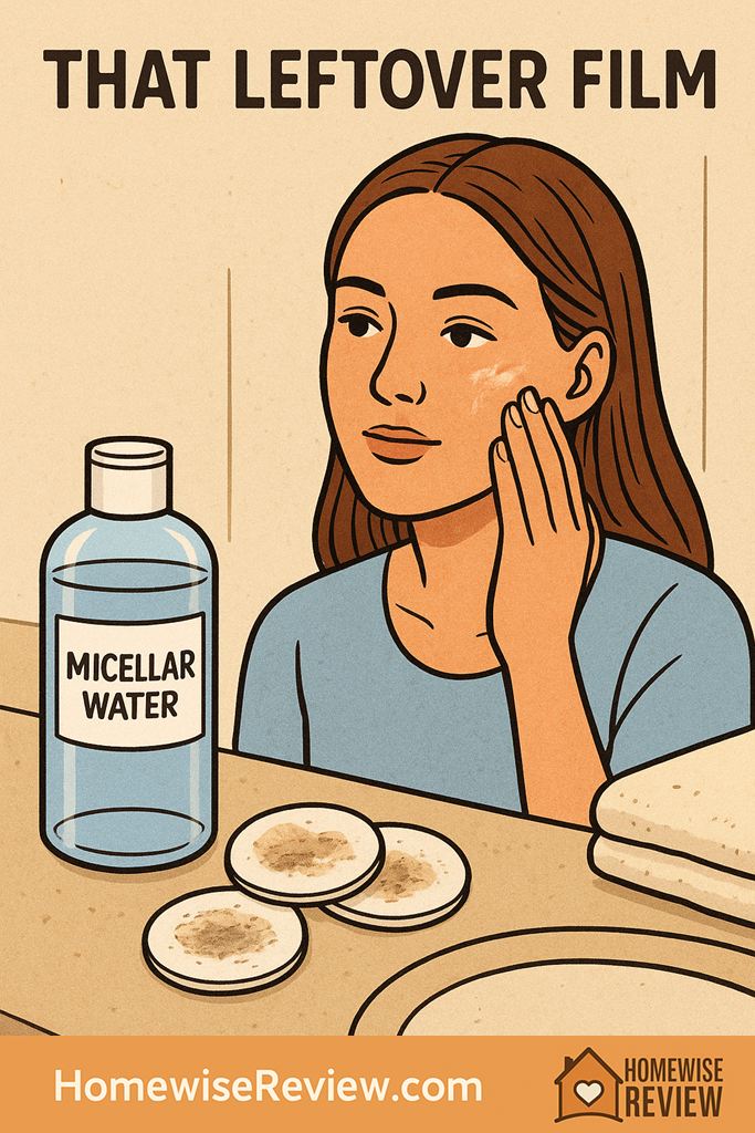 micellar water residue