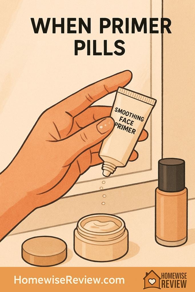 pore primer skincare pilling