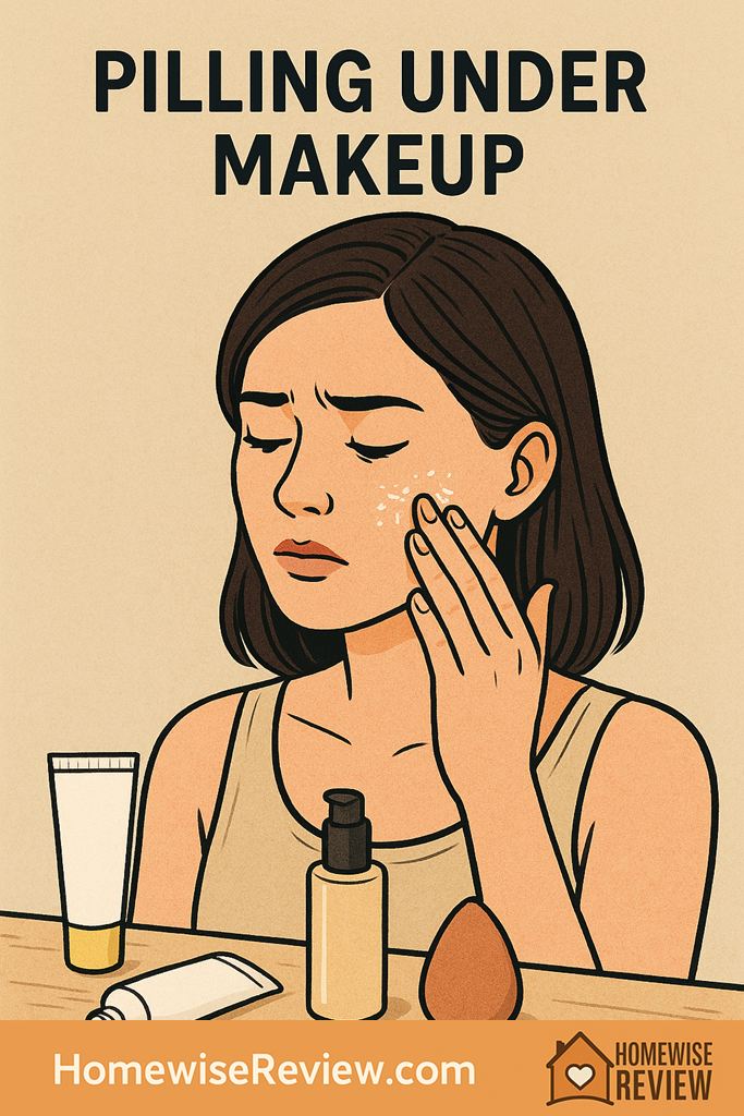 sunscreen pilling under makeup