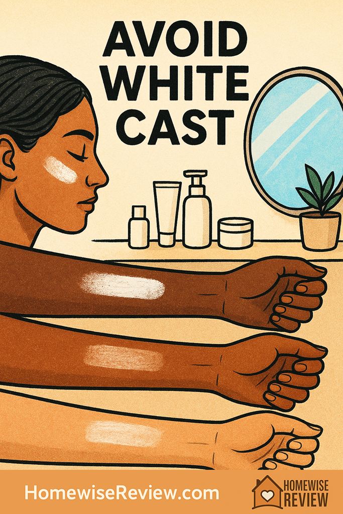 sunscreen white cast