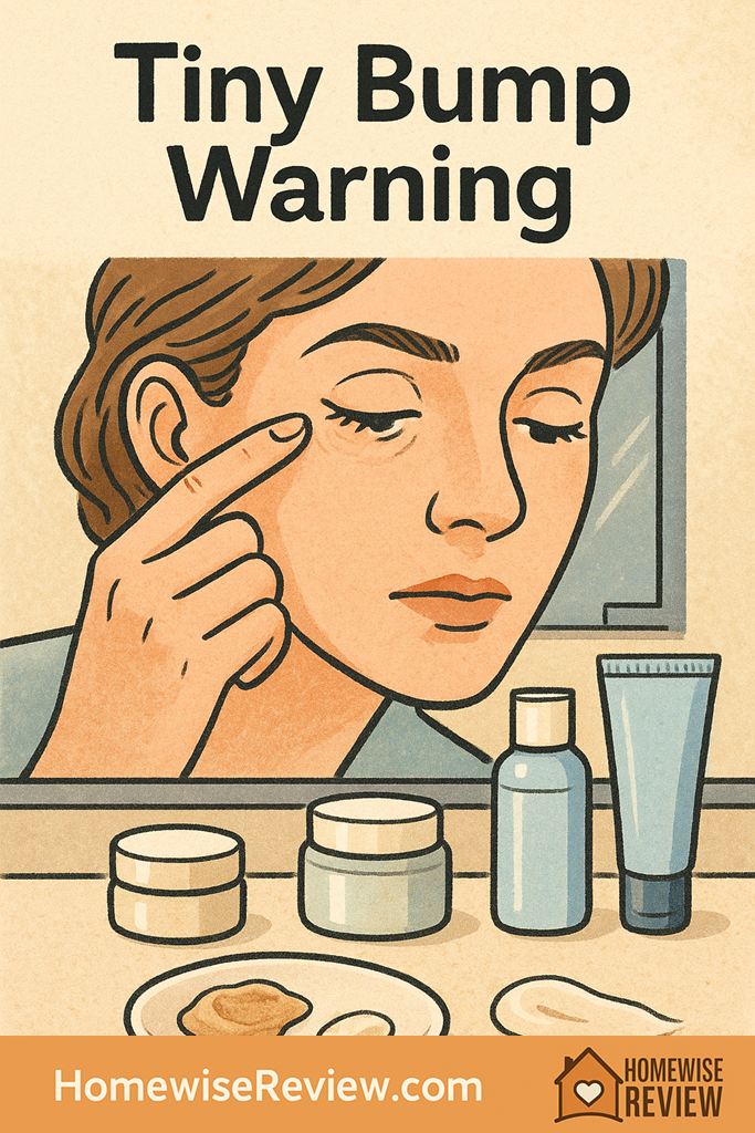 eye cream milia complaints