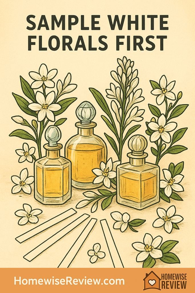 white floral perfume indolic complaints