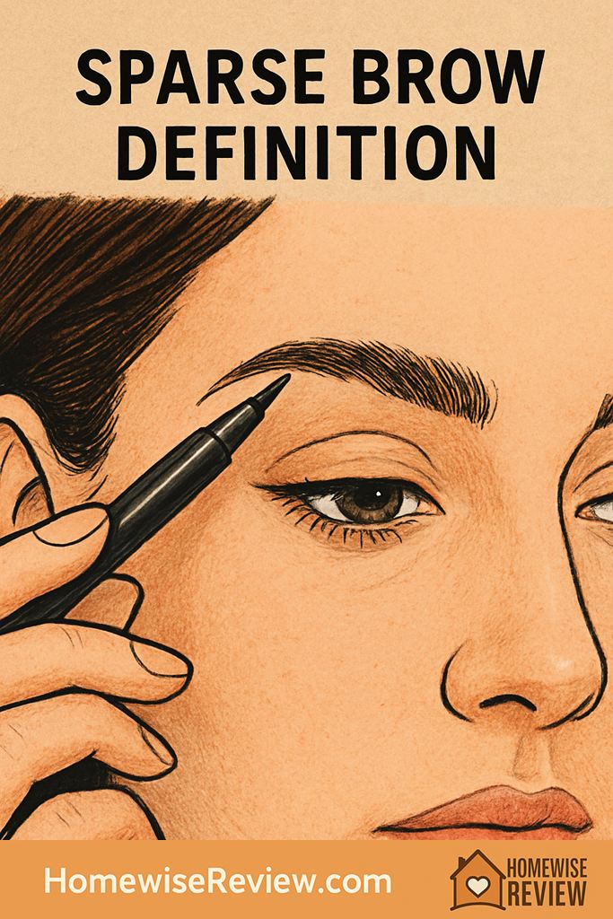 best brow pen for sparse brows