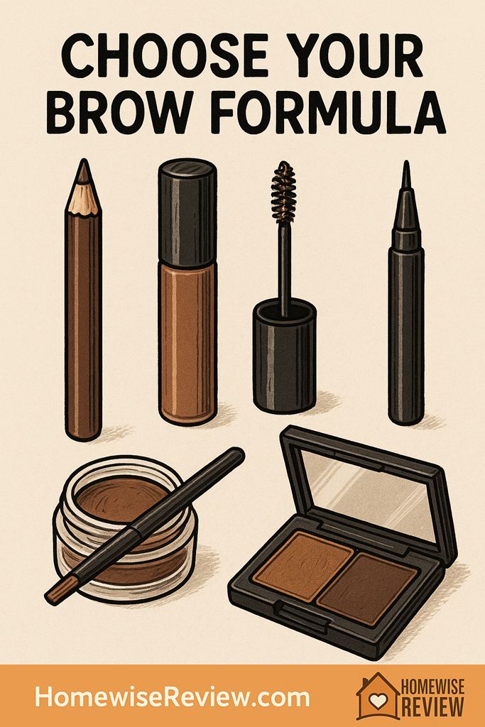 brow pencil vs gel vs pen vs pomade
