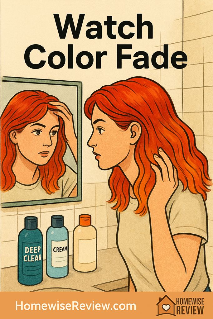 clarifying shampoo color fading