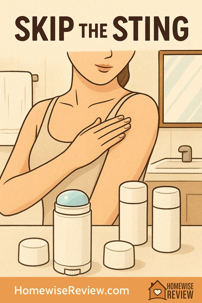 deodorant baking soda rash