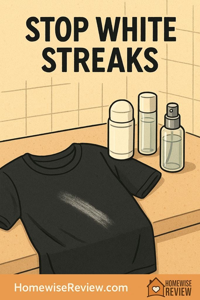deodorant white marks