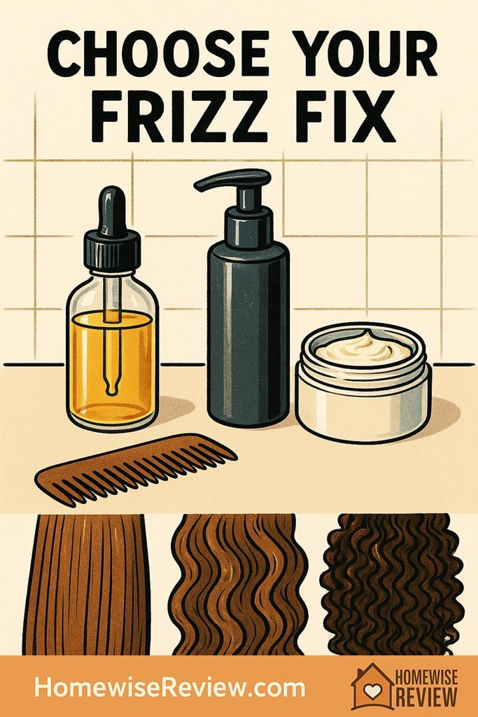 hair oil vs serum vs cream