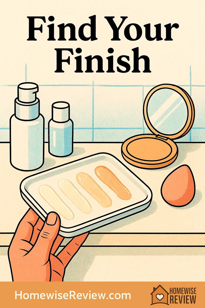 how to choose sunscreen finish