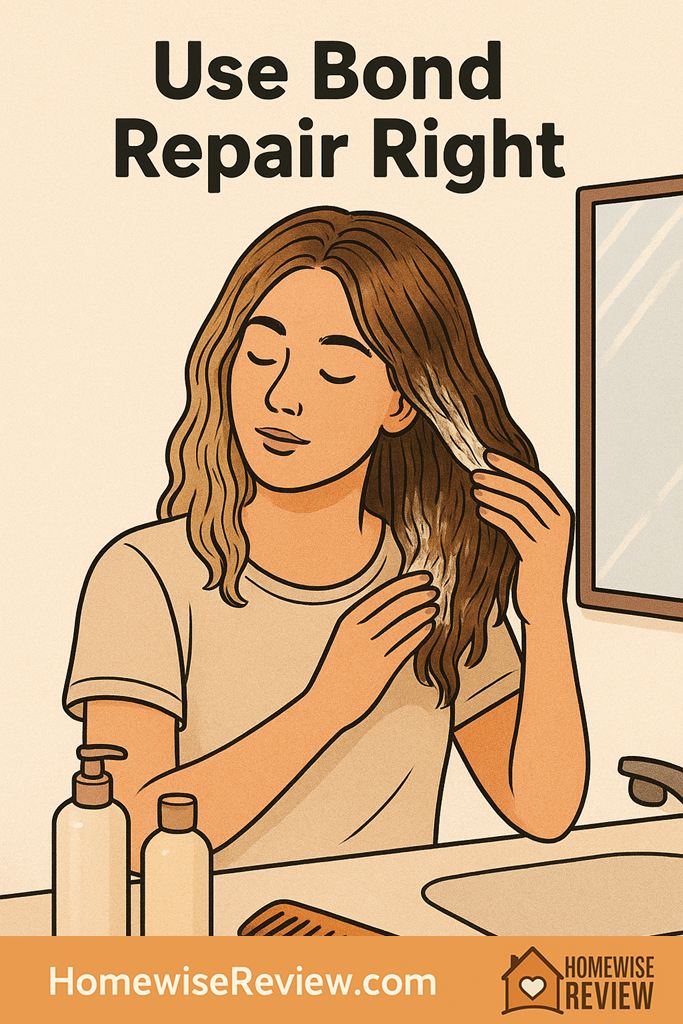how to use bond repair treatment