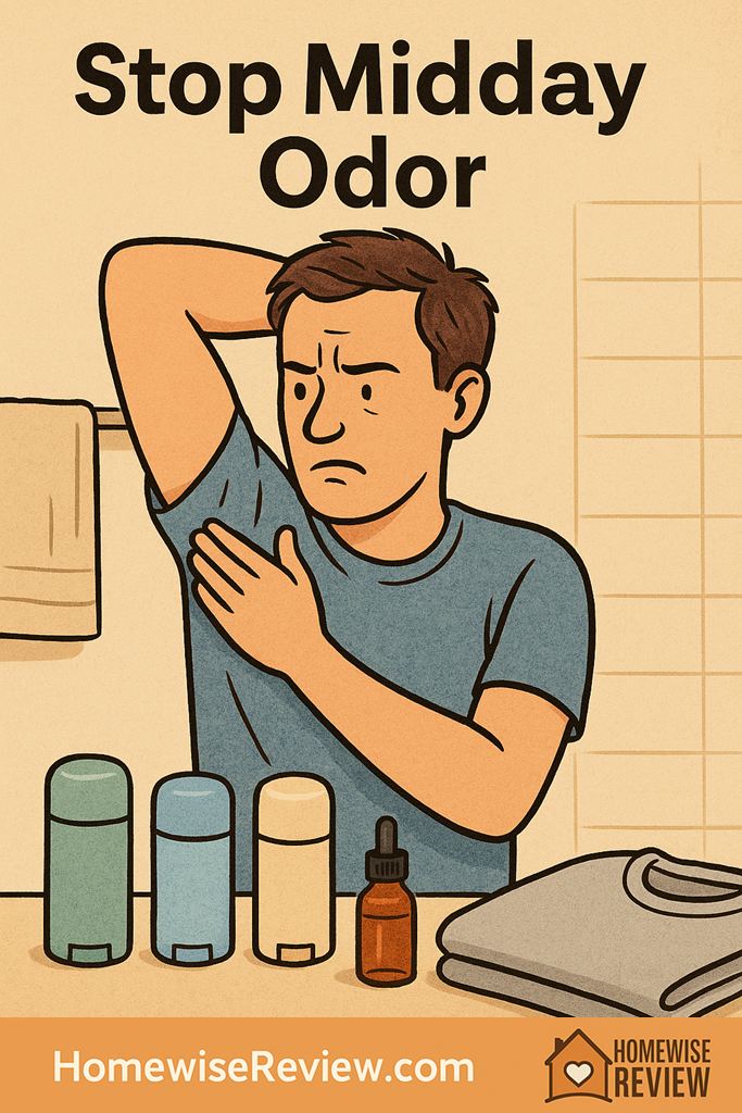 natural deodorant odor