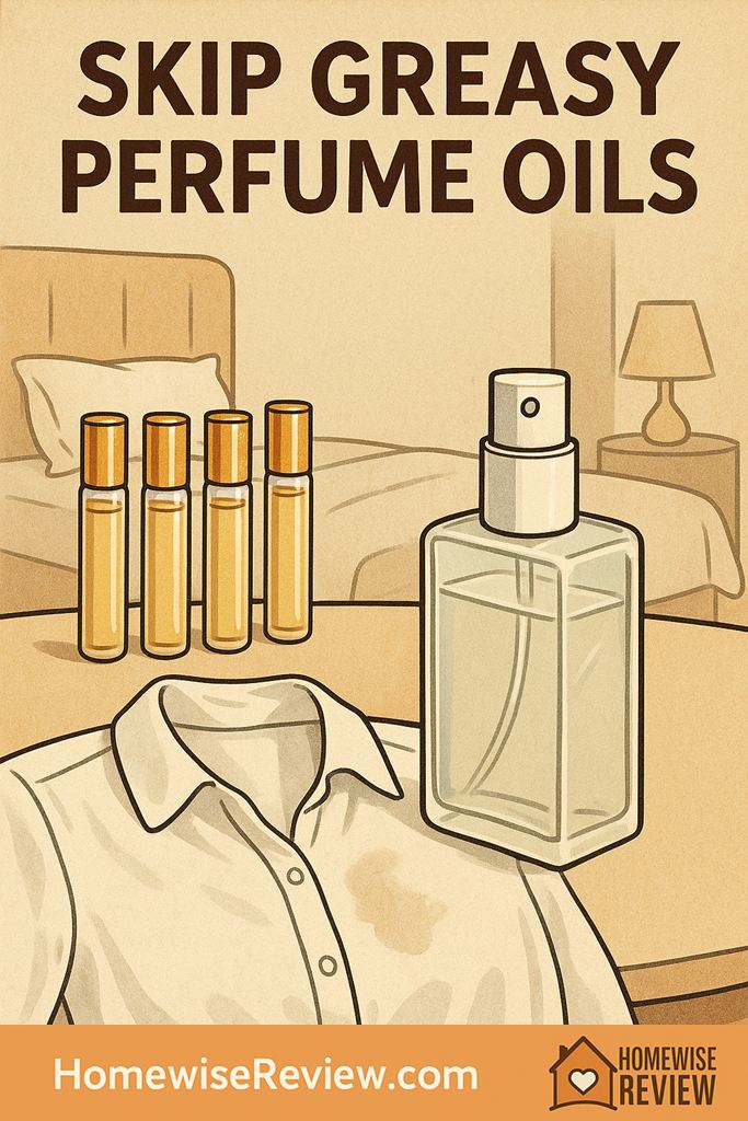 perfume oil stain complaints