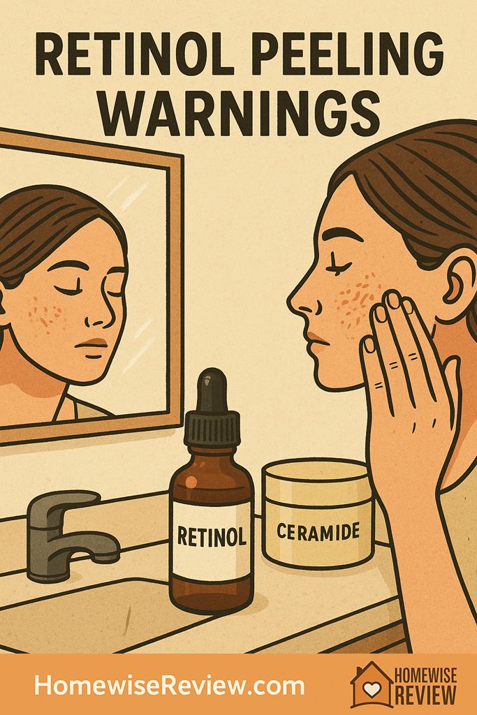retinol peeling complaints