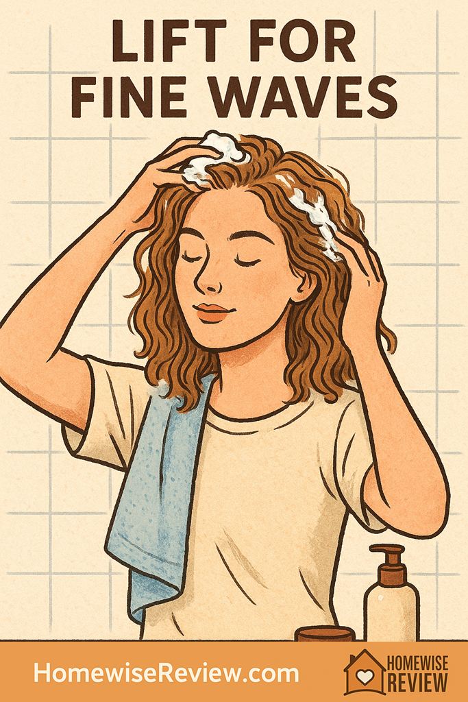 wash day routine for fine wavy hair